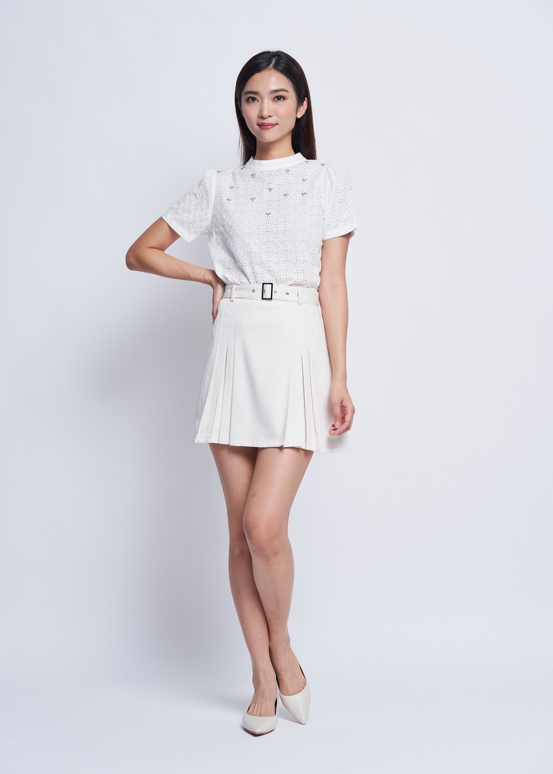 Analia Broderie Anglaise Blouse - Islee
